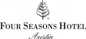 Logo of Seasons Hospitality in Austin with a tree symbol.