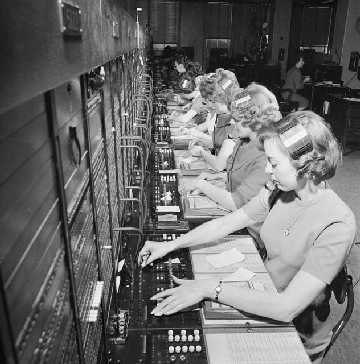 Women Telephone Operators