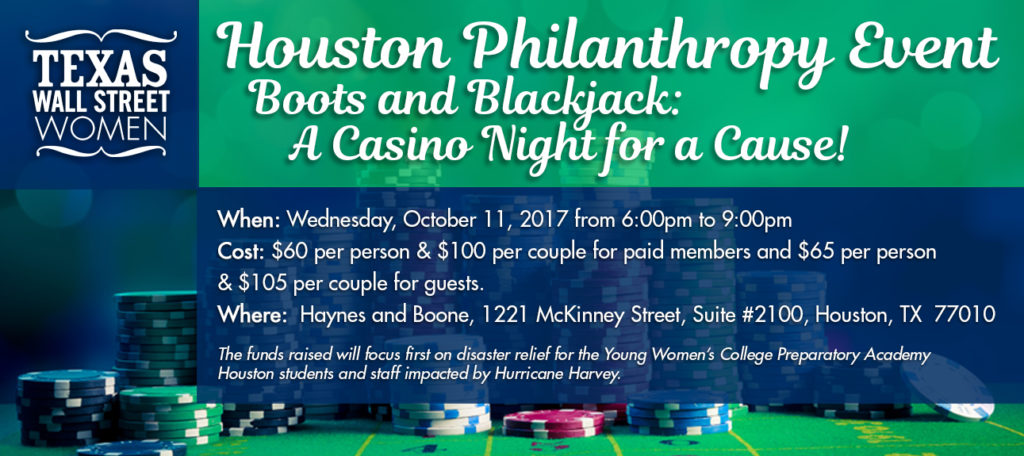 TXWSW, Houston, Boots & Blackjack, Philanthropy