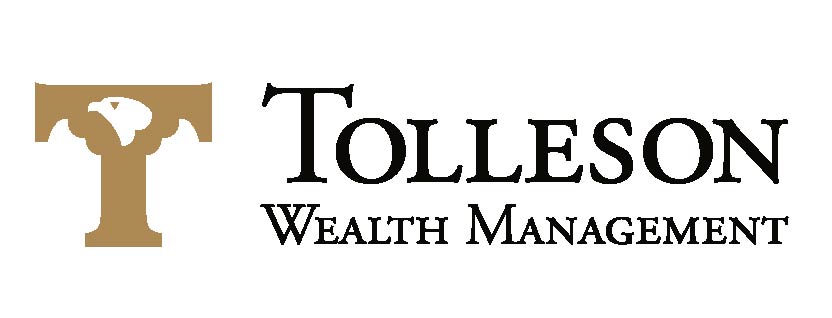 Logo for Tolles Wealth Management with classic serif font.