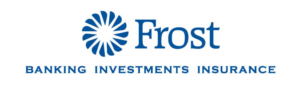 Logo of Frost Investment Advisors featuring a blue emblem and text.
