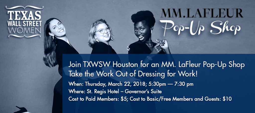 TXWSW, MMLFleur pop up houston