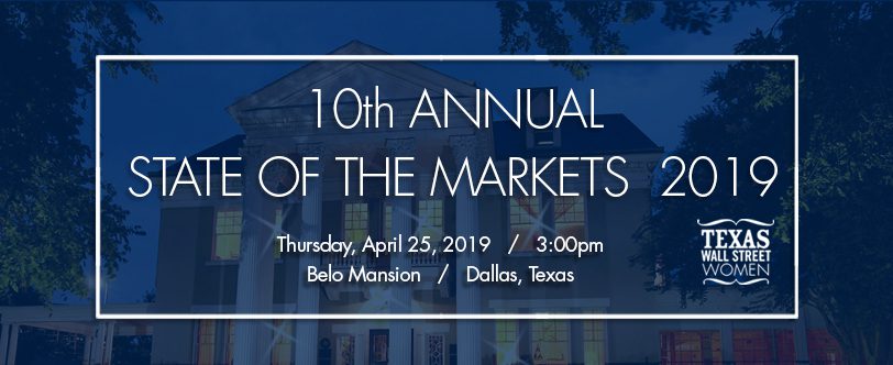 Invitation to the 10th Annual Art of the Markets event in Dallas, Texas.