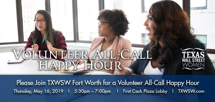 TXWSW Fort Worth VOLUNTEER ALL CALL