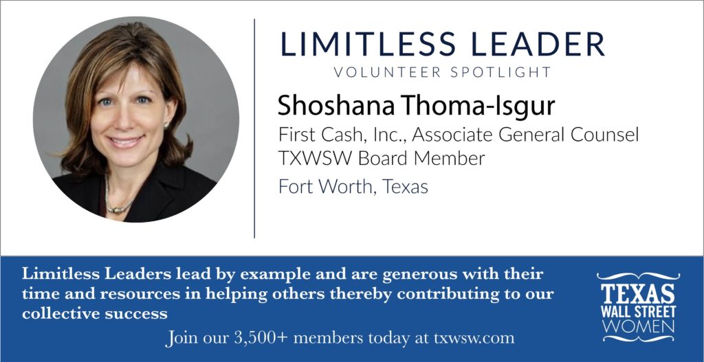 Shoshana Thoma-Isgitt volunteer spotlight for Limitless Learning.