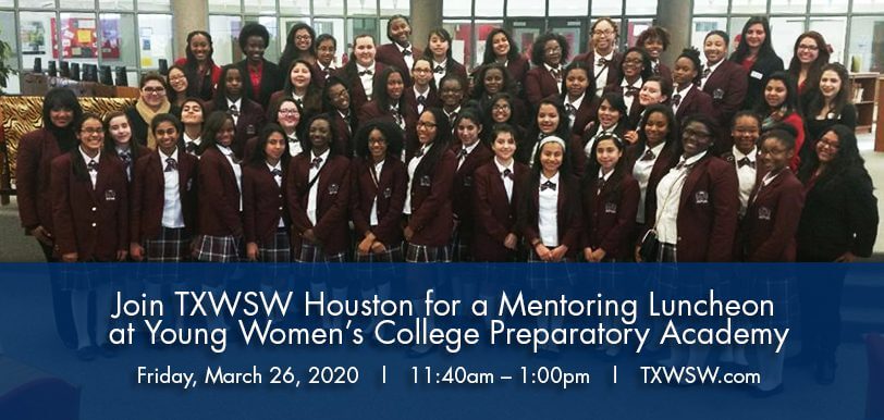 Houston 2020 ywpa mentor luncheon
