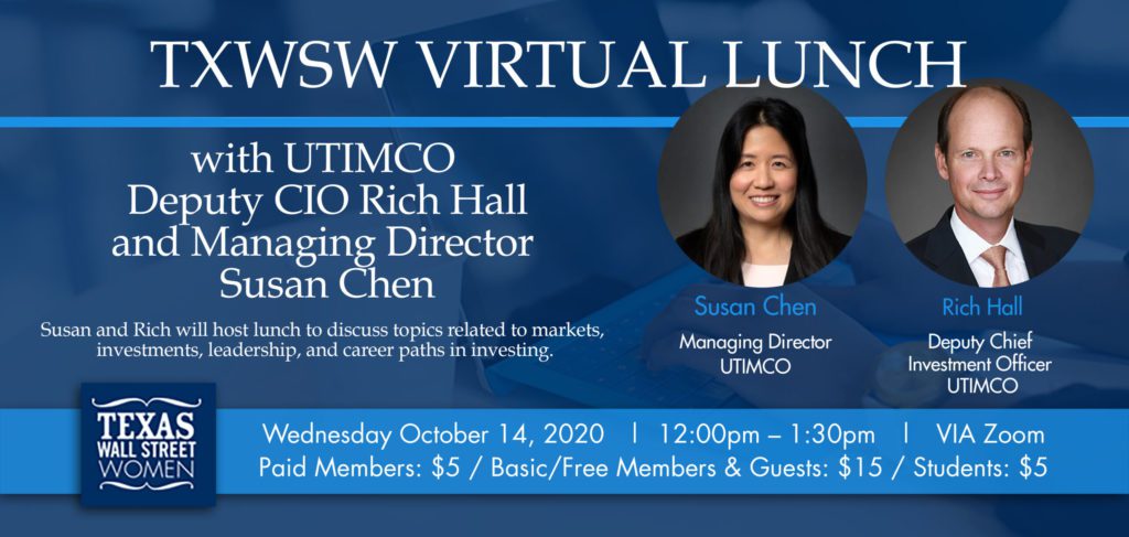 TXWSW UTIMCO lunch